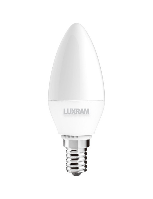 Lâmpada E14 (fino) Vela HIVISION LED 6.5W 6400K 806lm Branca-A++
