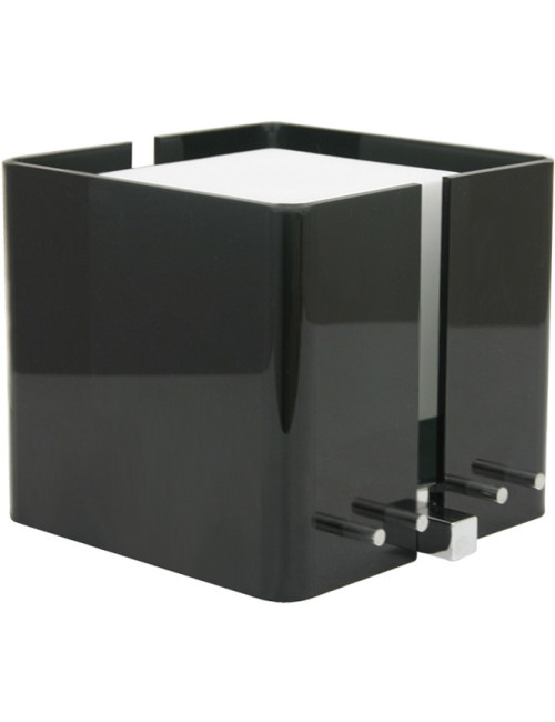 Candeeiro de mesa ROBERTA quadrado 1xE27 C.20,5xL.20,5xAlt.18cm Acrílico Preto