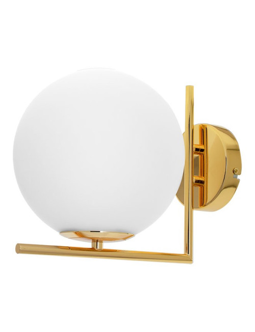 Aplique AIMEE 1xE27 C.20xL.27,5xAlt.22cm Dourado