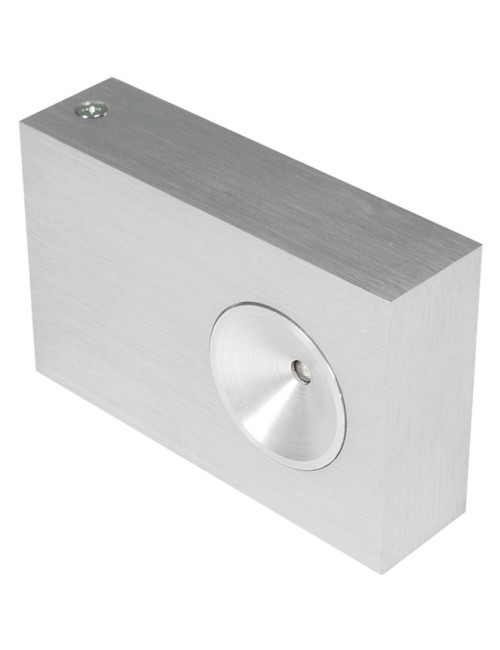 Aplique ERIS 1x3W LED 6000K C.11xL.3xAlt.7cm Alumínio