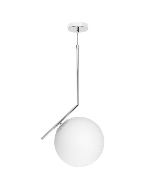 Suspensão AIMEE 1xE27 Alt.Reg.xD.44cm Cromado