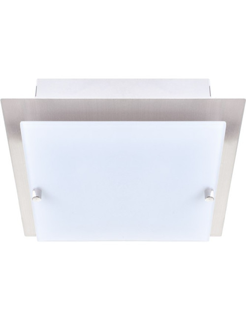 Plafond LARGO 2xG9 C.20xL.20xAlt.6cm Níquel