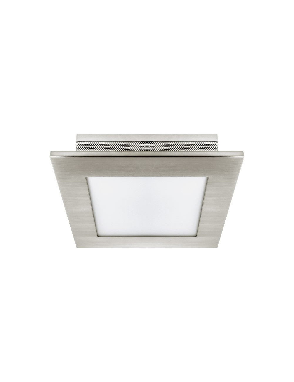 Plafond CAVA 2xE27 C.27xL.27xAlt.8cm Níquel