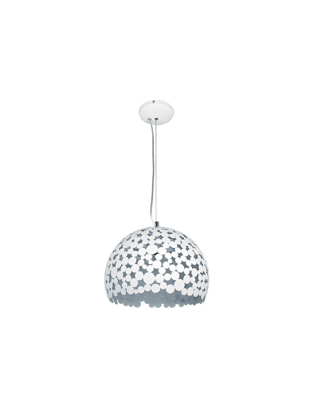 Suspensão ALBA 1xE27 Alt.Reg.xD.50cm Areia