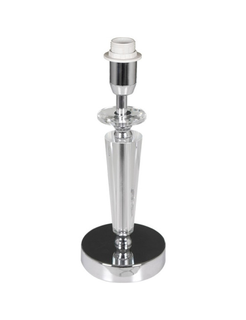 Base para candeeiro de mesa ASPEN 1xE14 Alt.29xD.11cm Cromado