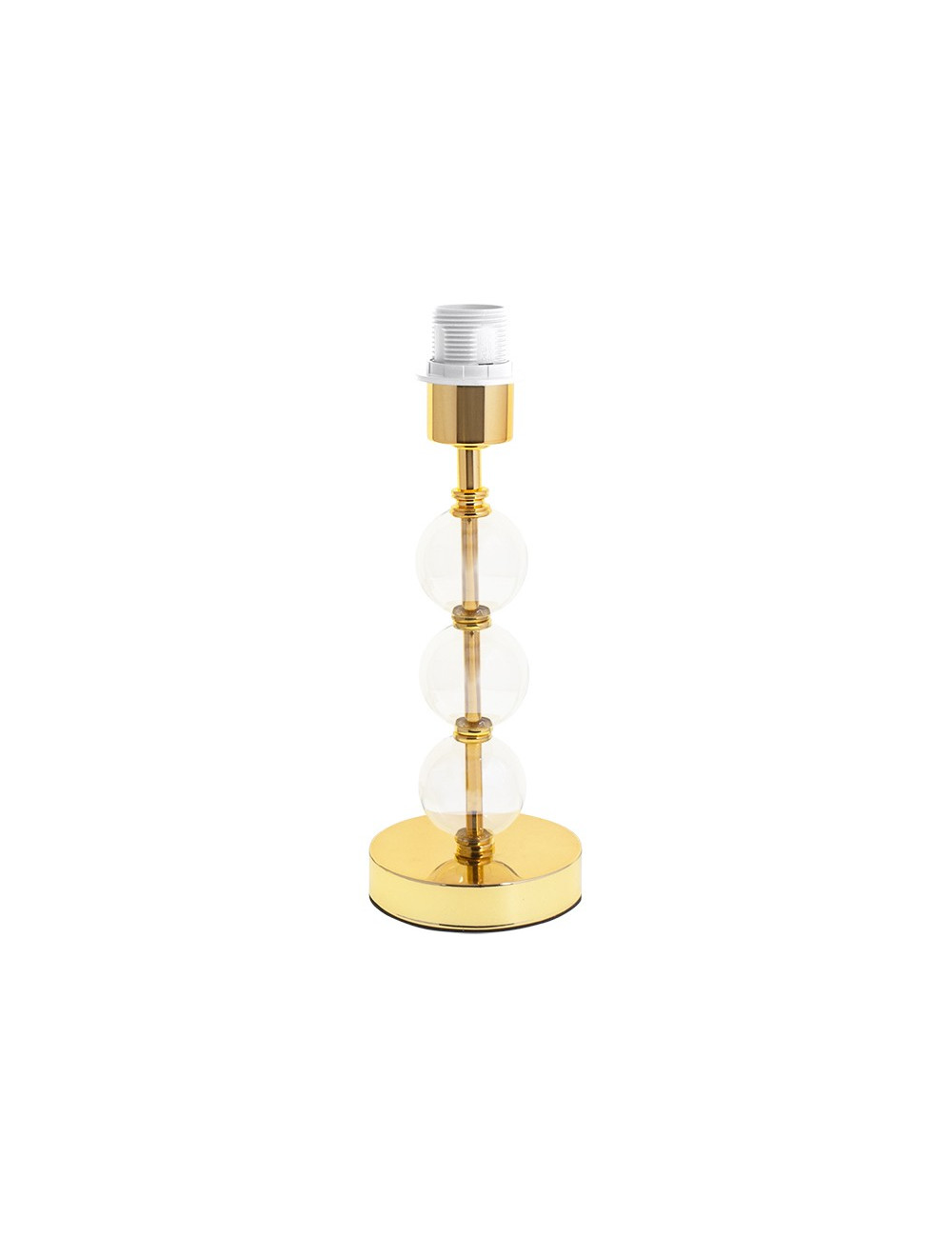Base para candeeiro de mesa ALVOR 1xE27 Alt.33xD.12,5cm Dourado