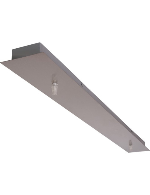 Barra para candeeiro de tecto PORTO sem electrificação C.100xL.10xAlt.3cm Níquel