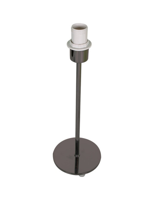 Base para candeeiro de mesa PIC redondo 1xE14 Alt.32xD.11cm Níquel