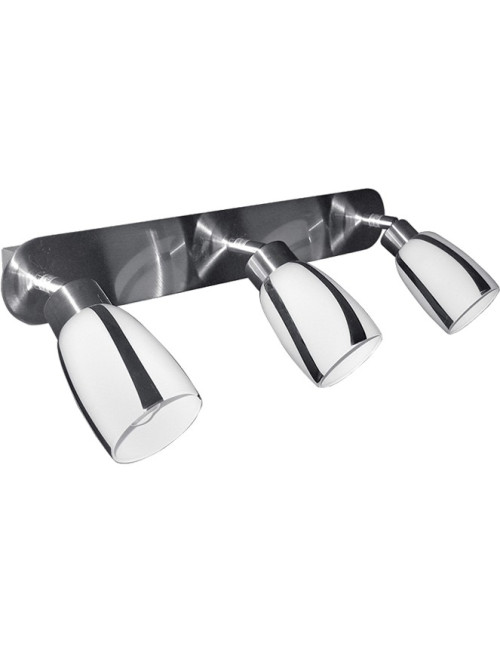 Aplique BEJA 3xGU10 C.42xL.17xAlt.6cm Níquel