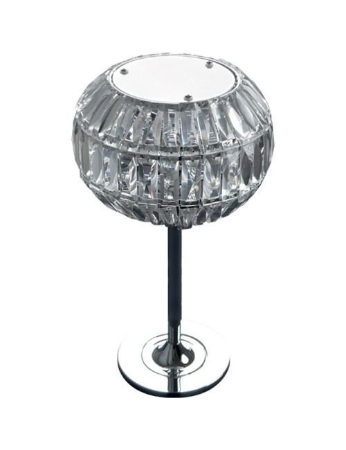 Candeeiro de mesa OVNI 3xG9 Alt.43xD.25cm Cromado