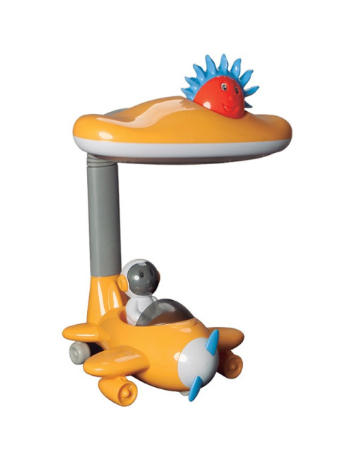 Candeeiro de mesa DIVERSÃO 1xPL-2U C.19,5xL.29xAlt.42cm Amarelo