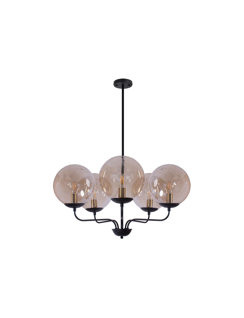 Candeeiro de tecto ARAMIS 5xE27 Alt.Reg.xD.85cm Conhac