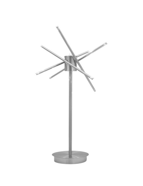 Candeeiro de mesa CARMEN 8xG4 12V Alt.71xD.30cm Níquel