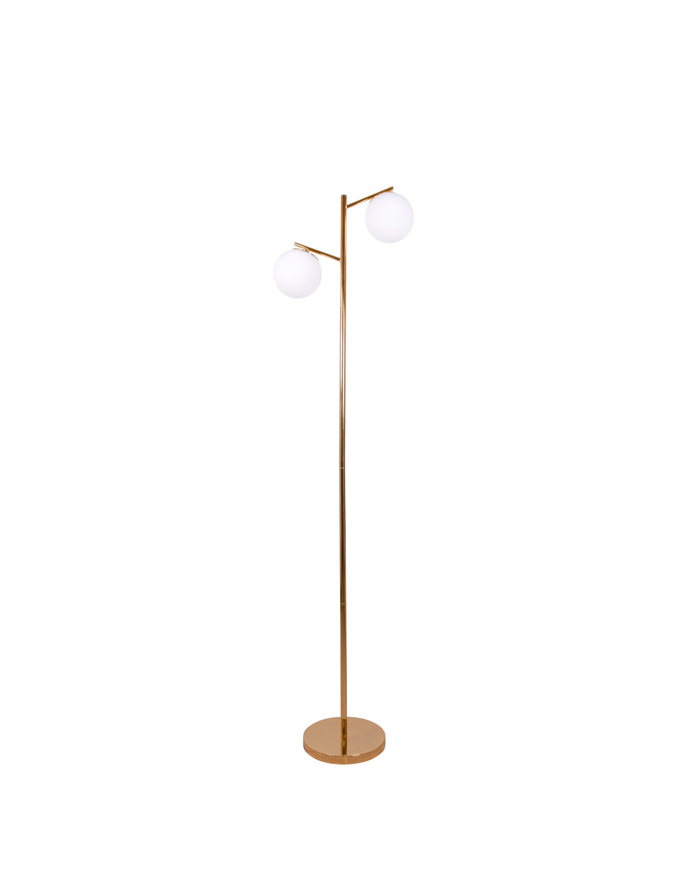 Candeeiro de pé AIMEE 2xE27 Alt.170xD.42cm dourado