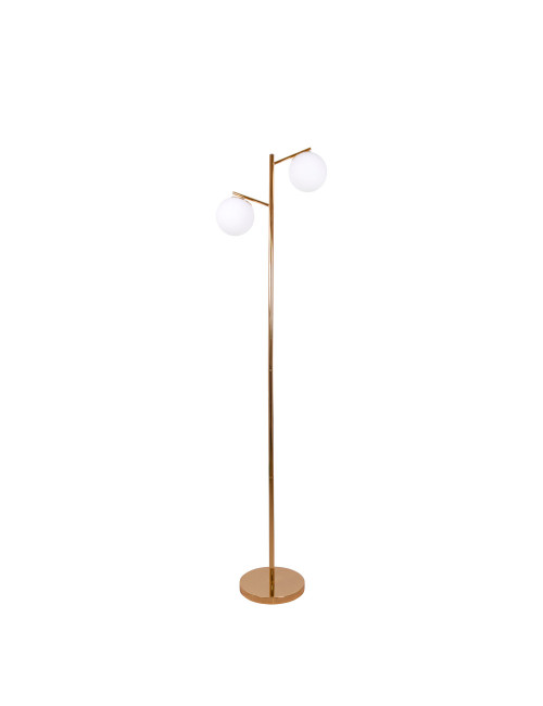 Candeeiro de pé AIMEE 2xE27 Alt.170xD.42cm dourado