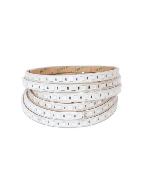 Fita LED 230V 15W/m 72LED/m RGB+W IP65 1m (múltiplos de 5m)