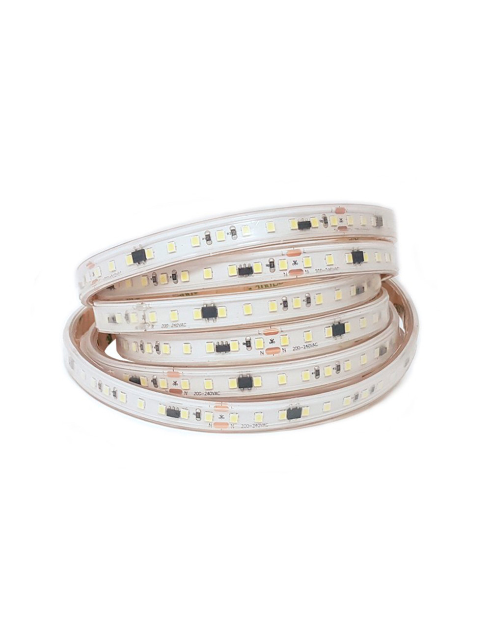 Fita LED 230V 17W/m 120LED/m 6000K IP65 1m (múltiplos de 5m)