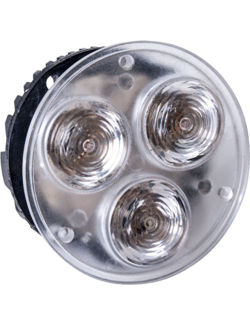 Foco FocusLED redondo liso D.5cm 3xLed