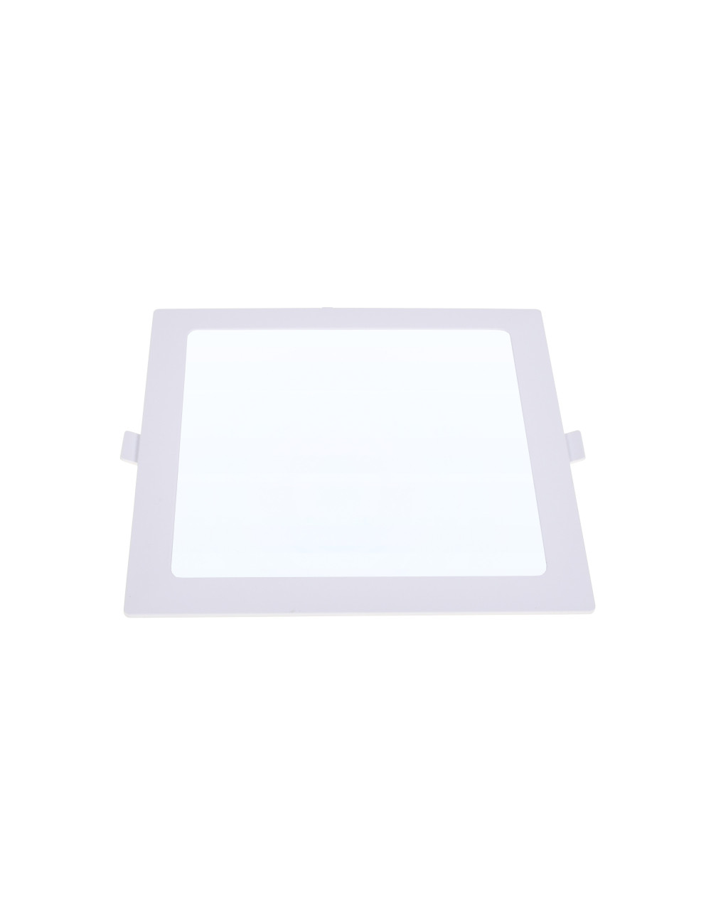 Foco de encastrar INTEGO 2.0 PC quadrado 12W LED 1200lm 6400K 120° C.17,5xL.17,5xAlt.2,5cm Branco