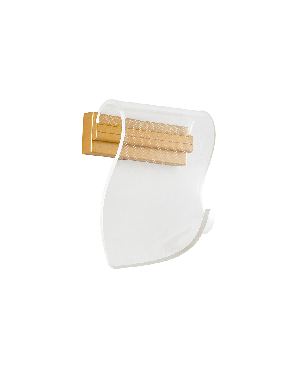 Aplique CLAIRE 16W LED 1440lm 3200/4000/6000K C.28xL.14xAlt.18cm dourado