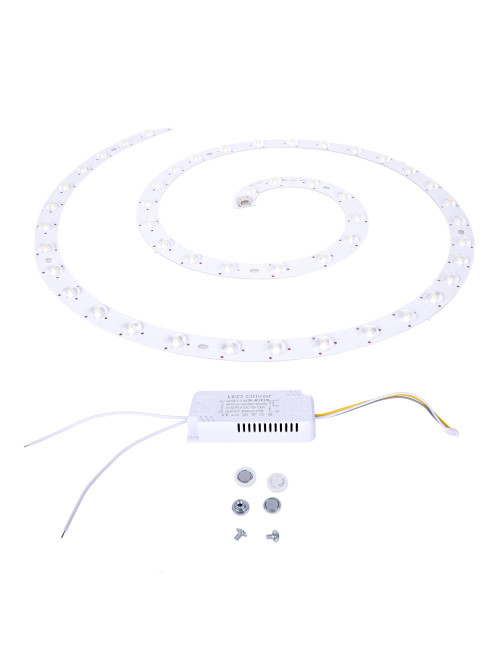 Módulo LED espiral 36W 3240lm 3000-4000-6000K com Driver e Ímanes