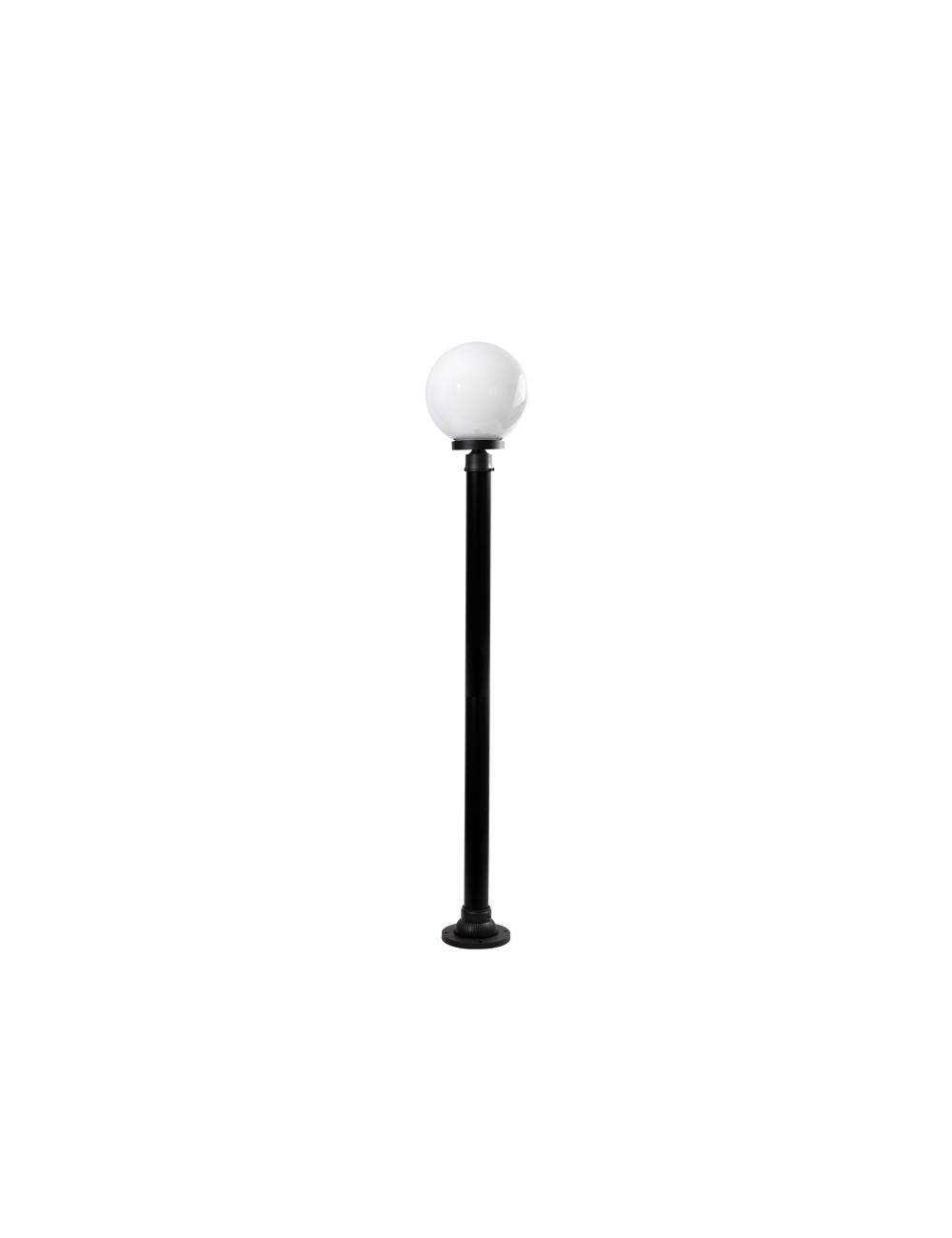 Pilar AMBIENTE IP44 1xE27 Alt.160xD.25cm Preto/Branco Pilar AMBIENTE IP44 1xE27 Alt.160xD.25cm Preto/Branco