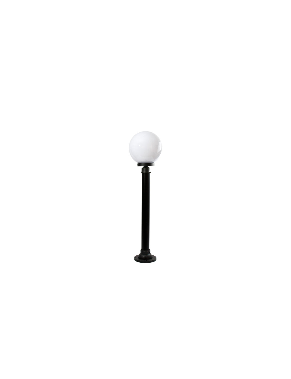 Pilar AMBIENTE pequeno IP44 1xE27 Alt.100xD.25cm Preto/Branco Pilar AMBIENTE pequeno IP44 1xE27 Alt.100xD.25cm Preto/Branco