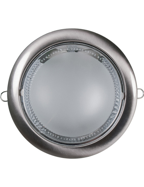 Foco de encastrar PERLA 2xE27 D.23cm Níquel