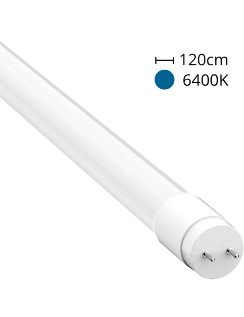 Lâmpada G13 T8 Tubular DURAMAX LED 120cm 18W 6400K 2700lm (150lm/W) Alta Eficiência