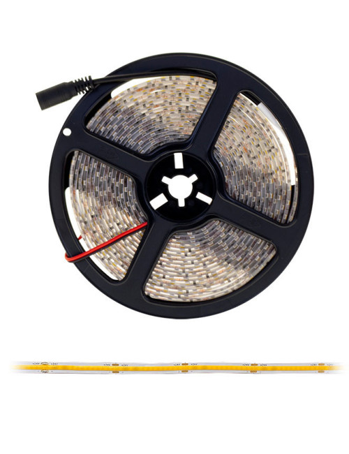 Fita LED SENSATION COB 24Vdc 12W LED 2700K 1200lm/m 5m/rolo