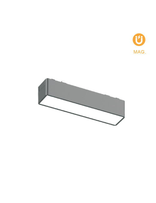 Barra para calha magnética PIQUET (2 condutores) 6W LED 330lm 3000K 150° C.12