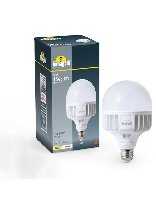 Lâmpada E27 (grosso) LED-CCT 15W CCT (3000/4000K)