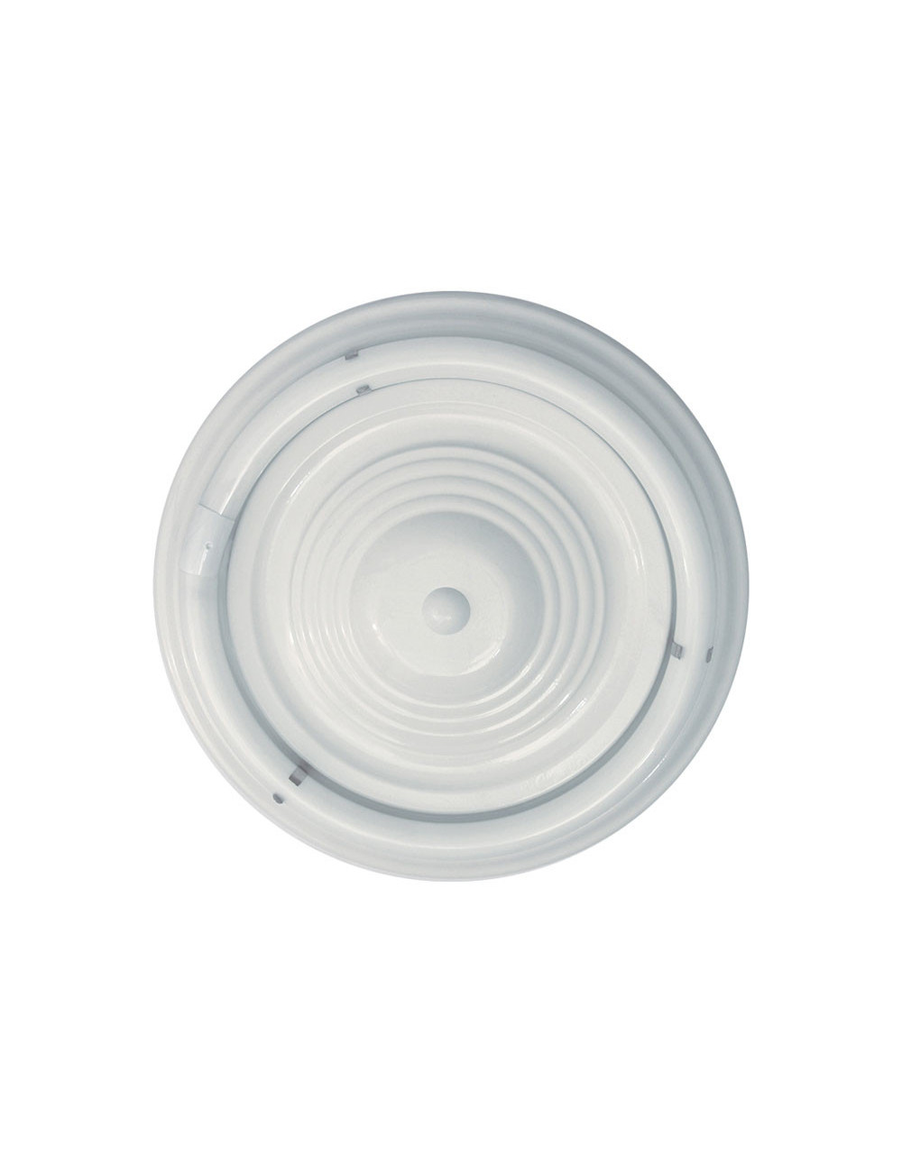 Plafond CIRCE redondo 1xG10q T9 circ. Alt.9xD.36cm Branco