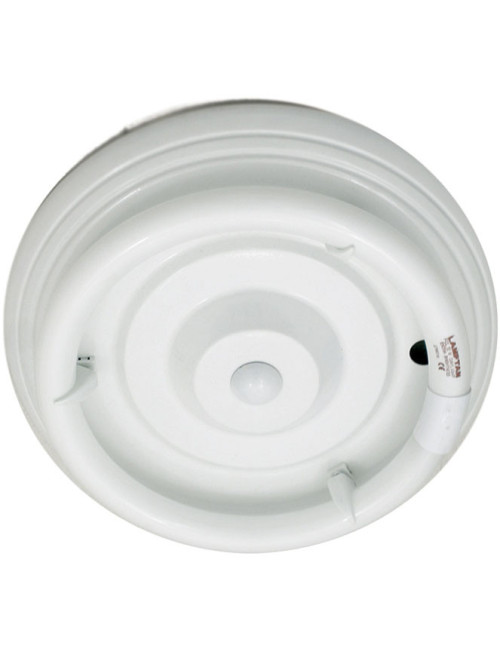Plafond CIRCE redondo com unha 1xG10q T9 circ. Branco
