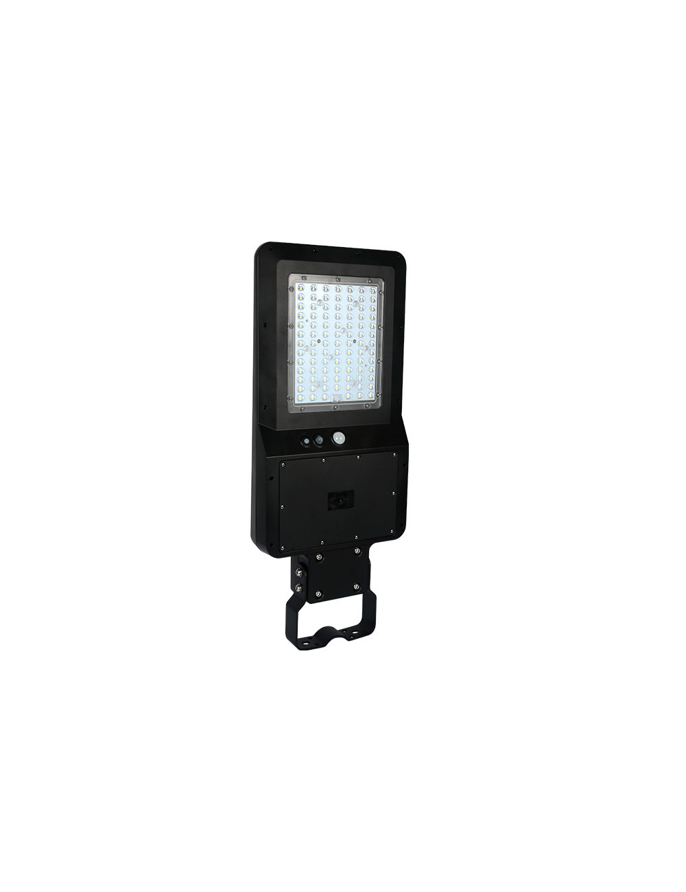 Aplique solar DALTON c/sensor e painel solar IP65 40W LED 6000lm 6000K 90° C.28