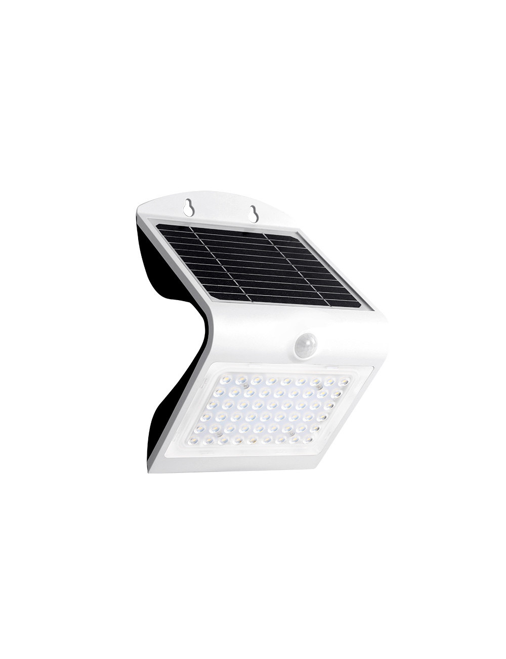 Aplique solar SOLARIS IP65 4W 500lm LED 4000K+LED traseiro 4000K C.14xL.11