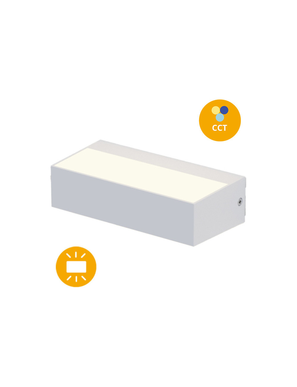 Aplique CORVO IP65 9W LED CCT 3000/4000/6500K C.17