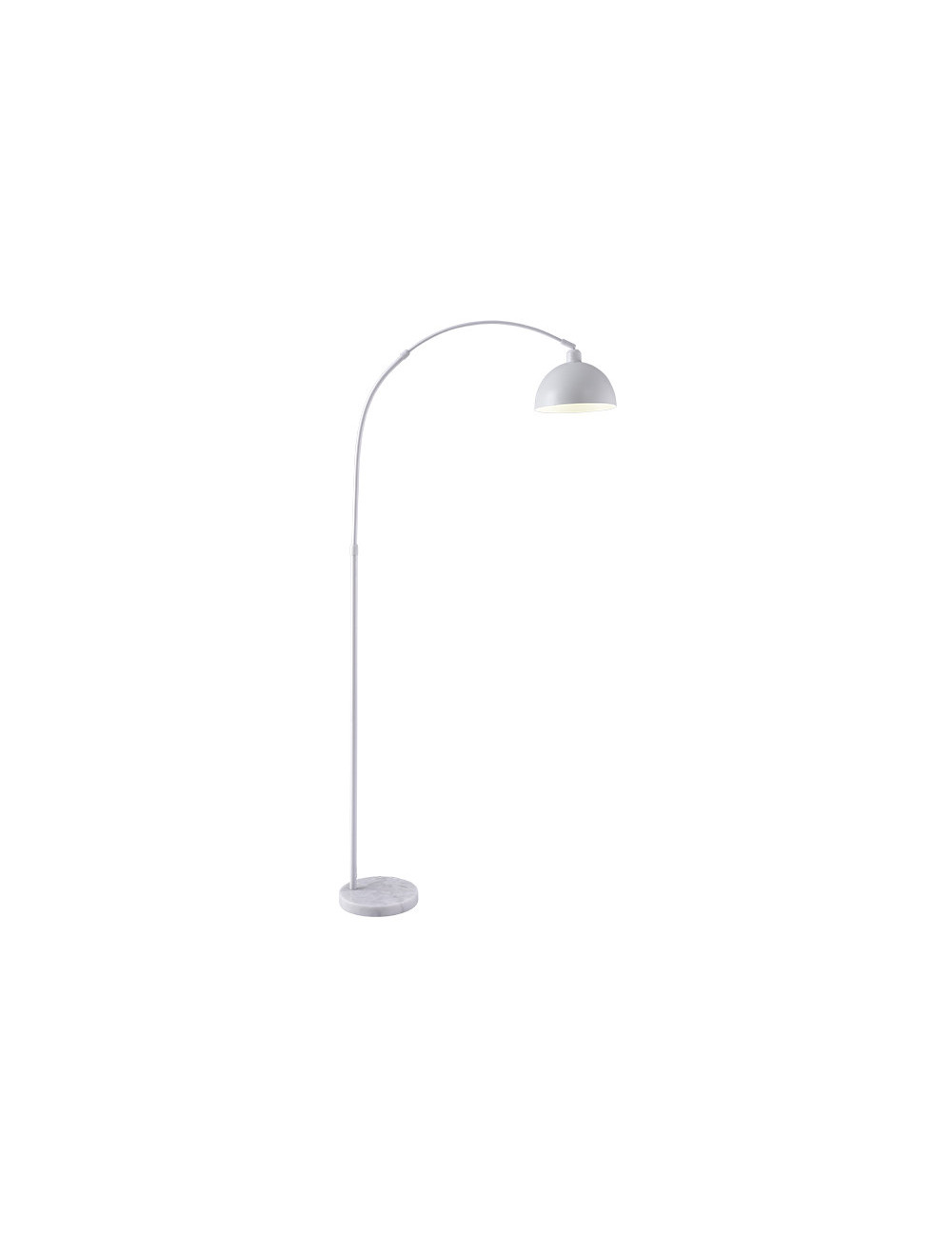 Candeeiro de pé AMALFI 1xE27 Alt.179xD.30cm branco