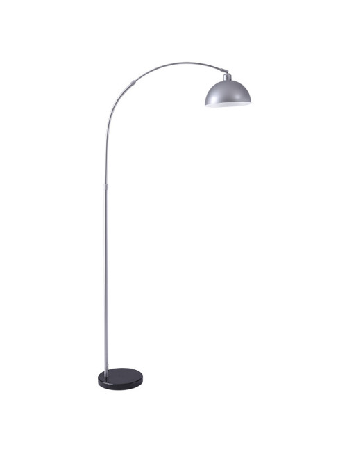 Candeeiro de pé AMALFI 1xE27 Alt.179xD.30cm prata