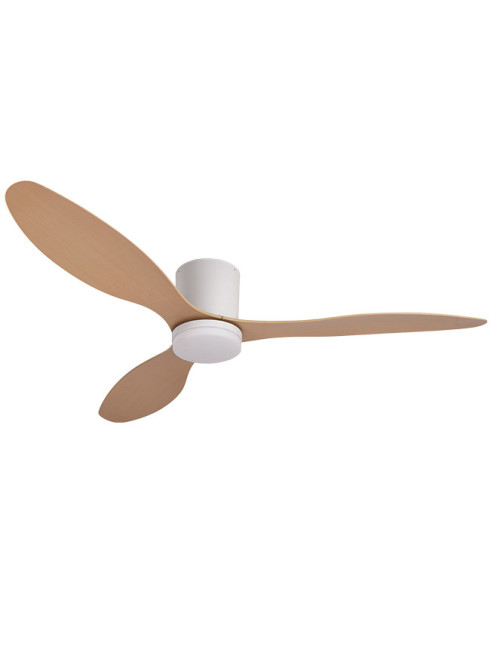 Ventoinha de tecto MISTRAL branco/faia