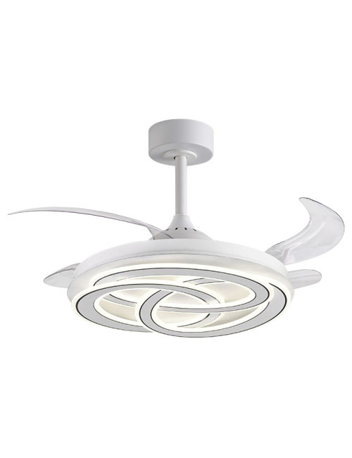 Ventoinha de tecto NUDOS branca