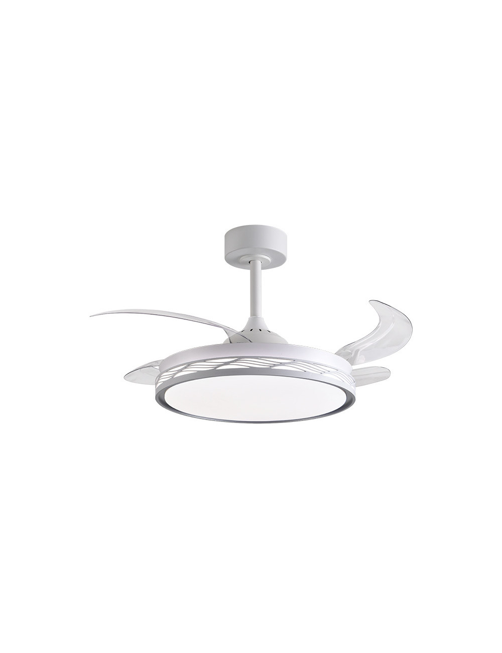 Ventoinha de tecto RIGA branco/branca