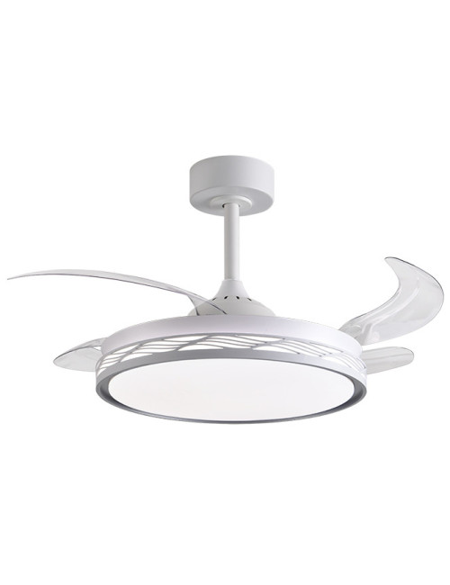 Ventoinha de tecto RIGA branco/branca