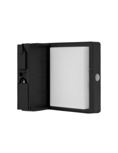 Aplique solar ARDENA com sensor IP44 5W LED 400lm 4000K preto