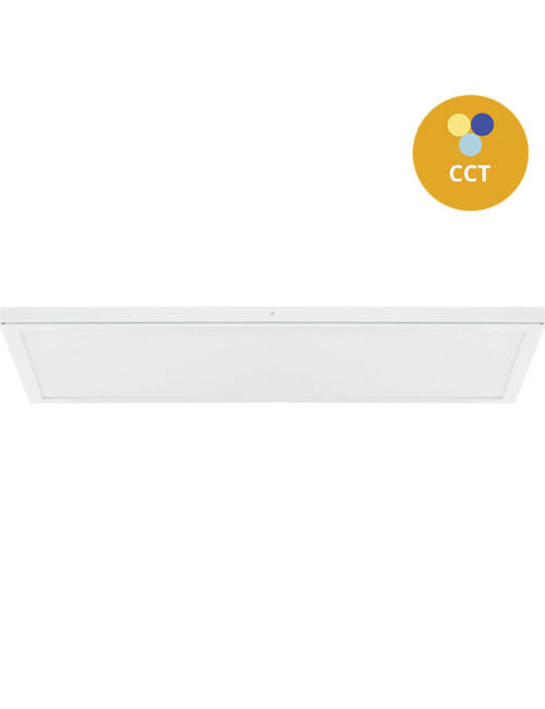 Painel de superfície VOLTAIRE 30x60 36W LED CCT 3000/4000/6500K C.60xL.30xAlt.2