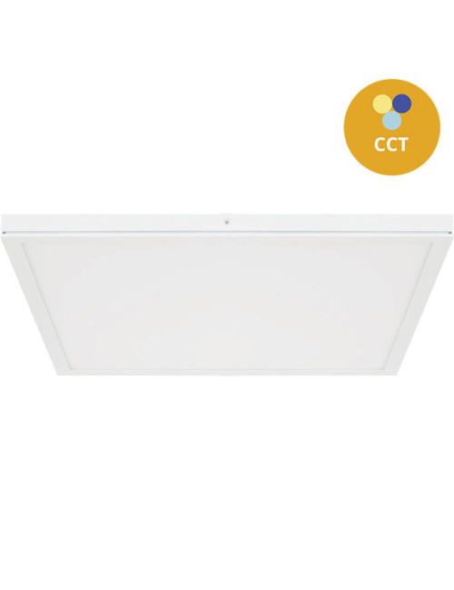 Painel de superfície VOLTAIRE 60x60 40W LED CCT 3000/4000/6500K C.60xL.60xAlt.2