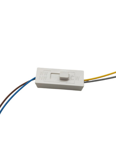 Plafond de superfície BILAC redondo 62W LED CCT 3000/4200/6000K Alt.9xD.60cm Branco
