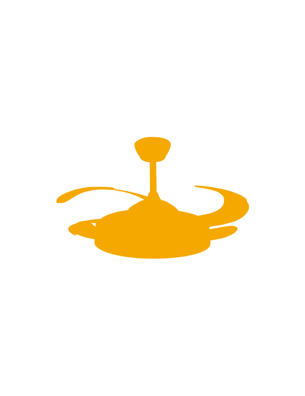 Ventoinha de tecto ASGARD II branca