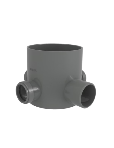 Caixa-Sifão Ø110 c/ 3...