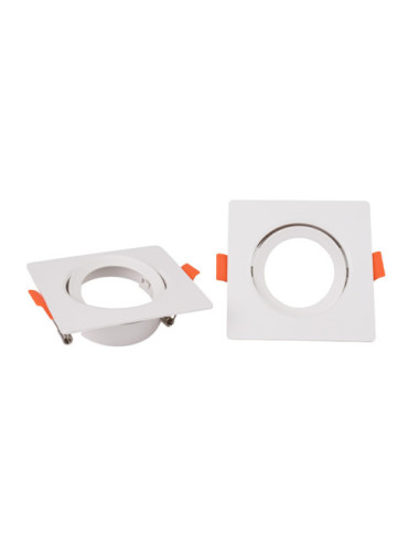 Aro de encastrar ONIRO ABS quadrado C.9xL.9xAlt.3